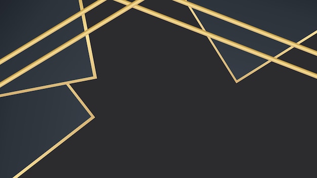 Fondo negro abstracto moderno para la presentación