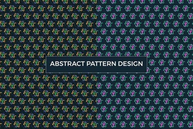 Un fondo negro y azul con un diseño de patrón.