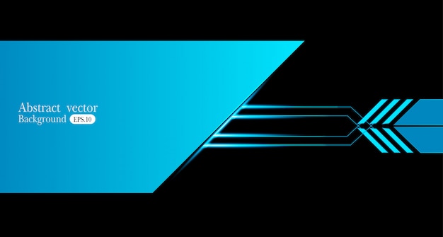 Fondo negro azul metálico abstracto de la disposición del concepto de la innovación del diseño del marco
