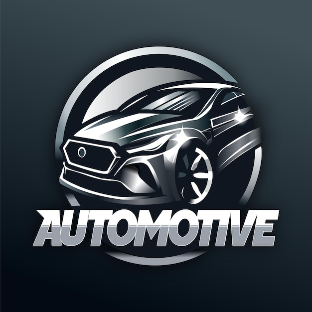 un fondo negro con un coche que dice mecánico automático