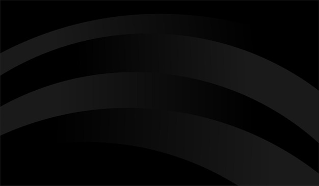 Fondo negro diseño de estilo de gradiente minimalista de lujo