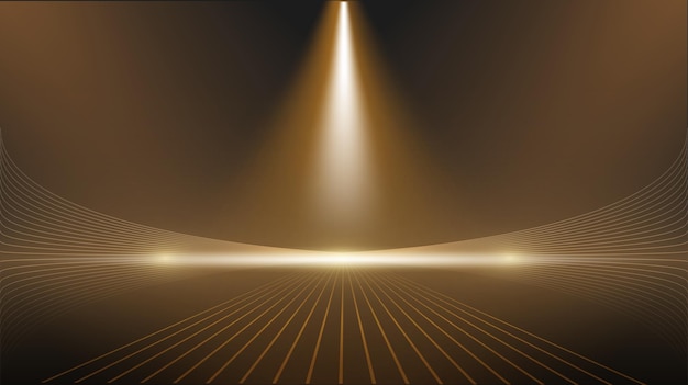 Fondo negro y dorado formas geométricas abstractas papel tapiz de diseño de lujoCapa realista elegante