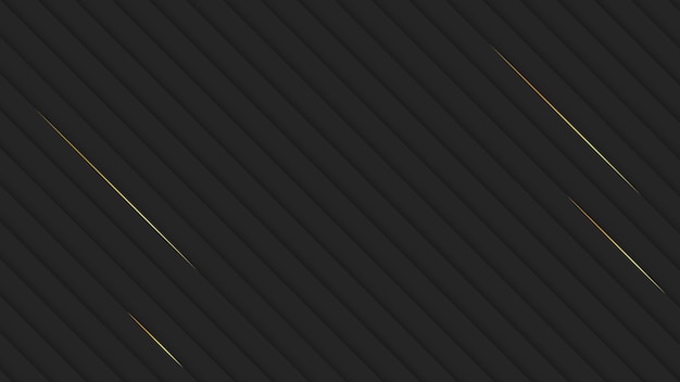fondo negro y dorado para uso en la web y en el escritorio con líneas doradas