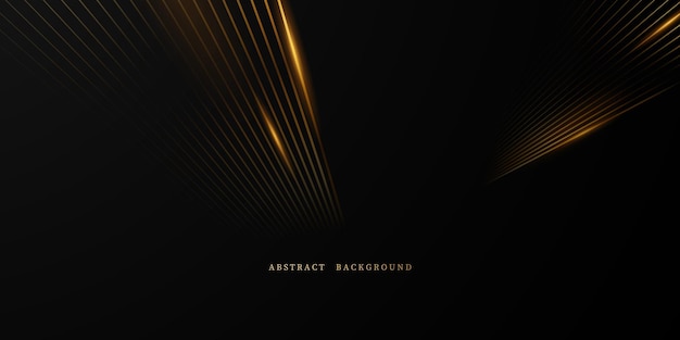 Fondo negro con efecto elegante Ilustración vectorial