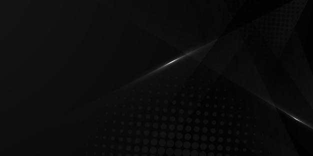 Fondo negro con efecto elegante Ilustración vectorial
