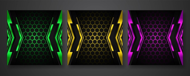 fondo negro con efecto de luz