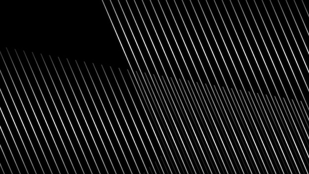 Fondo negro Imagen vectorial de líneas papel tapiz abstracto para telón de fondo o decoración