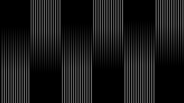 Fondo negro Imagen vectorial de líneas papel tapiz abstracto para telón de fondo o decoración