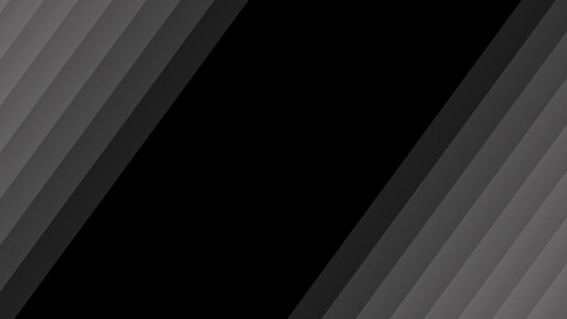 Fondo negro Imagen vectorial de líneas papel tapiz abstracto para telón de fondo o decoración