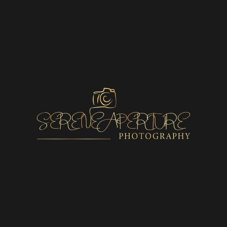 un fondo negro con letras doradas que dicen fotografía fotografía fotografía fotografía
