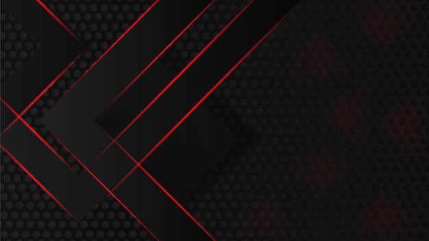 Un fondo negro con líneas rojas y la palabra rojo.