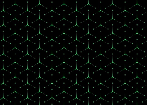un fondo negro con líneas verdes y blancas y las verdes son hechas por la compañía