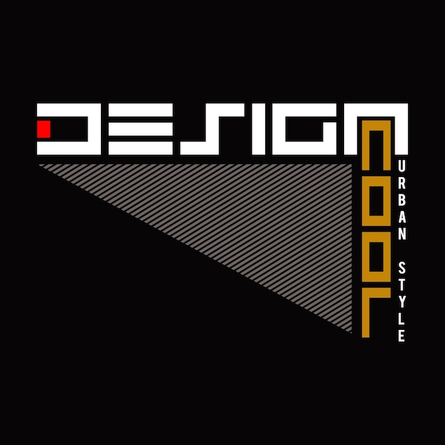 un fondo negro con un logotipo para un diseño web diseño tipografía ilustración vectorial