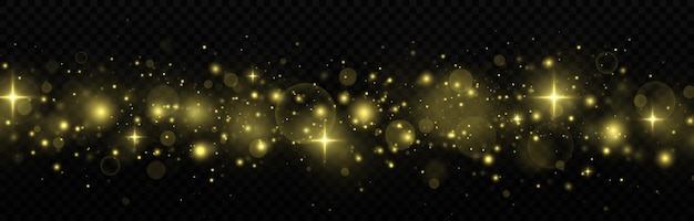 Un fondo negro con luces amarillas y un fondo negro con una luz en el centro.