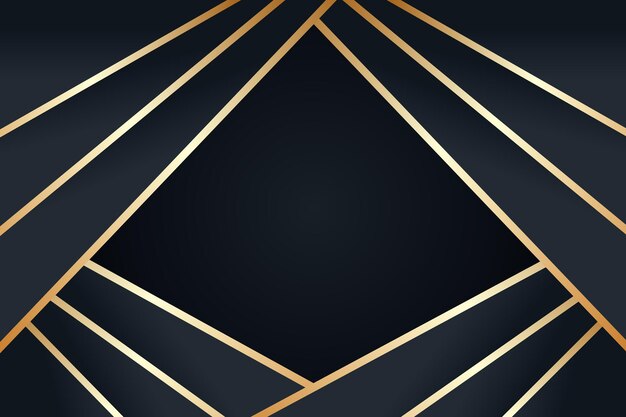 Fondo negro de lujo Estilo moderno