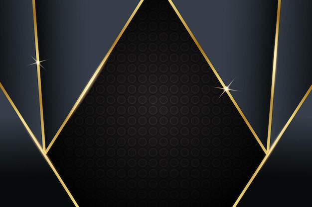 Fondo negro de lujo Estilo moderno