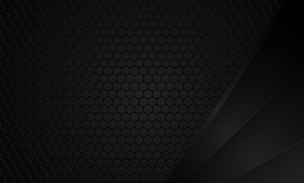 fondo negro de lujo