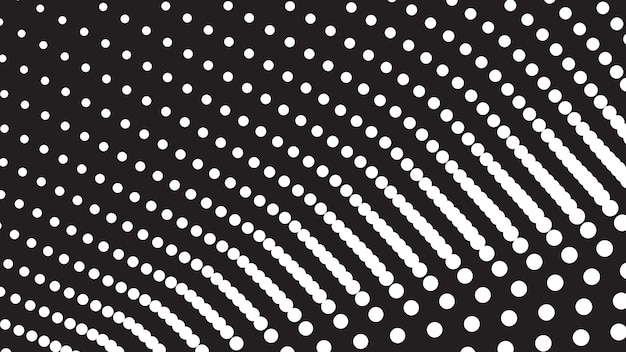 Fondo negro con medio tono blanco abstracto para papel tapiz o telón de fondo