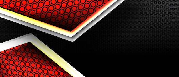 FONDO NEGRO Y ORO ROJO METAL 15