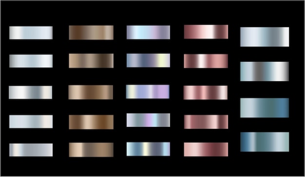 un fondo negro con un patrón plateado y azul y rosa y azul