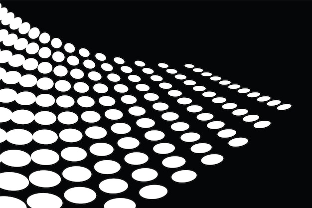 un fondo negro con puntos blancos fondo abstracto de onda