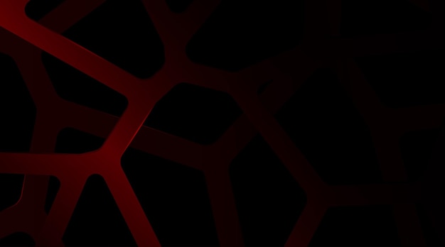 Fondo negro y rojo con línea diagonal y forma espacio en blanco concepto de fondo degradado rojo oscuro