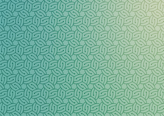 Fondo neto de gradiente de diseño de arte suave verde