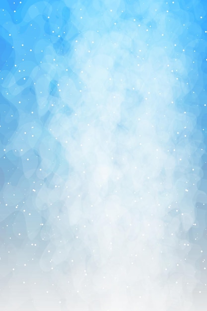 Fondo nevado realista acuarela abstracta