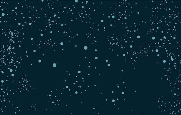 el fondo de la noche cósmica del cielo estrellado