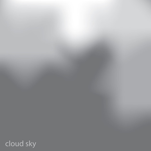 fondo de la nube plantilla de diseño de ilustración de íconos vectoriales