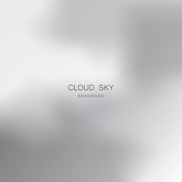 fondo de la nube plantilla de diseño de ilustración de íconos vectoriales