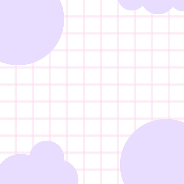Fondo con nubes y estrellas Vector