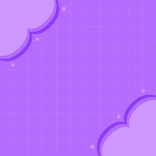 Fondo de nubes púrpuras