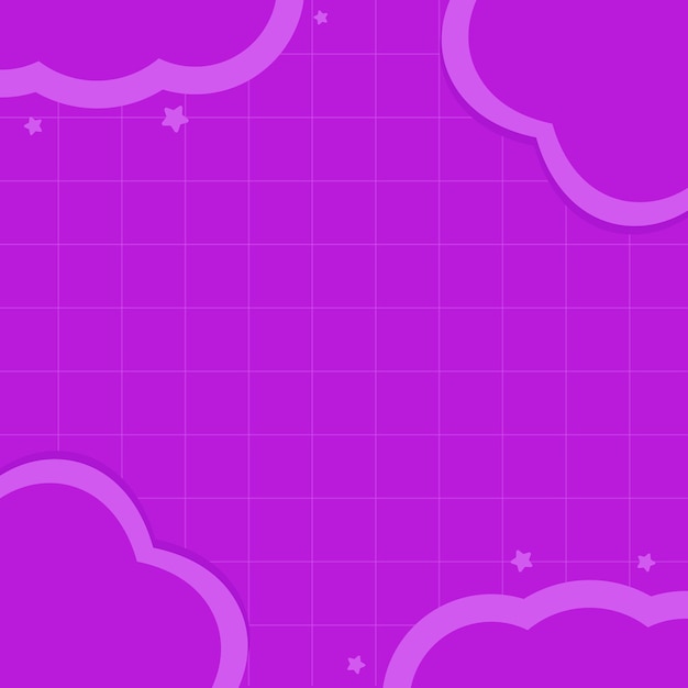 Fondo de nubes púrpuras