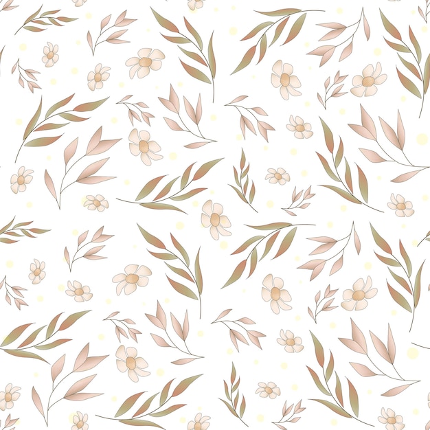Fondo o textura delicado patrón floral y floral