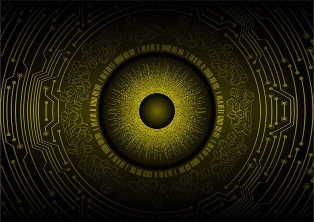 fondo de ojo amarillo