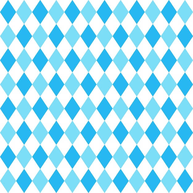 Fondo de oktoberfest para envolver mantel de papel Patrón sin costuras de Oktoberfest con rombos azules