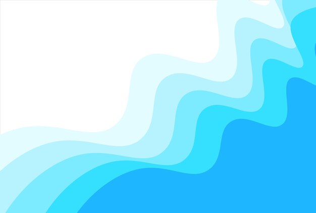 El fondo de las olas azules del océano