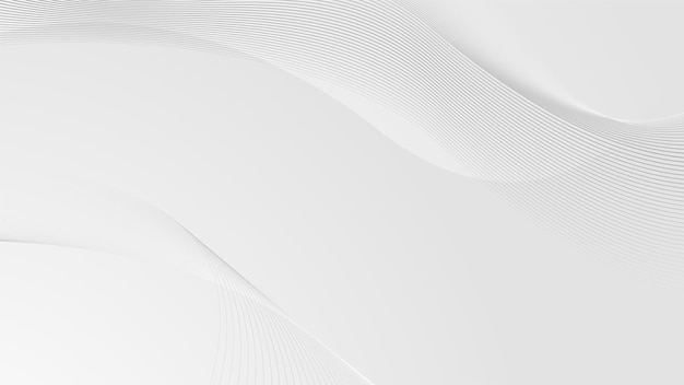 fondo de onda abstracta curva de línea lisa diseño vectorial antecedentes comerciales
