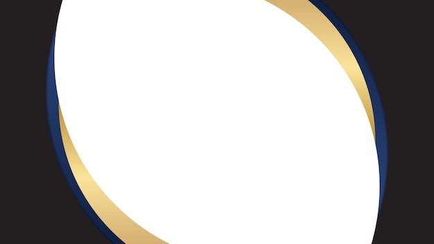 Fondo de onda abstracta con efecto dinámico. Ilustración de movimiento en color azul y dorado. Gradientes de moda.