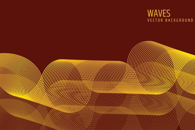 fondo de onda abstracto 02