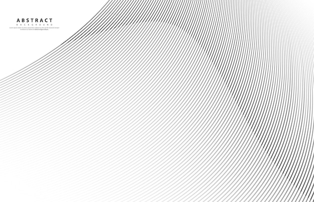 Fondo de onda abstracto con concepto de tecnología dinámica