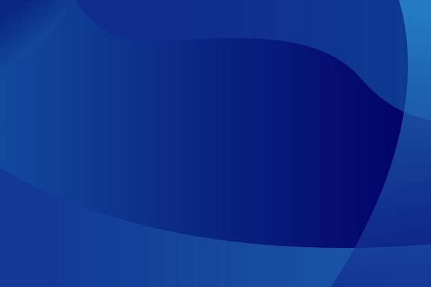 Fondo de onda azul abstracto Composición de formas dinámicas Ilustración vectorial