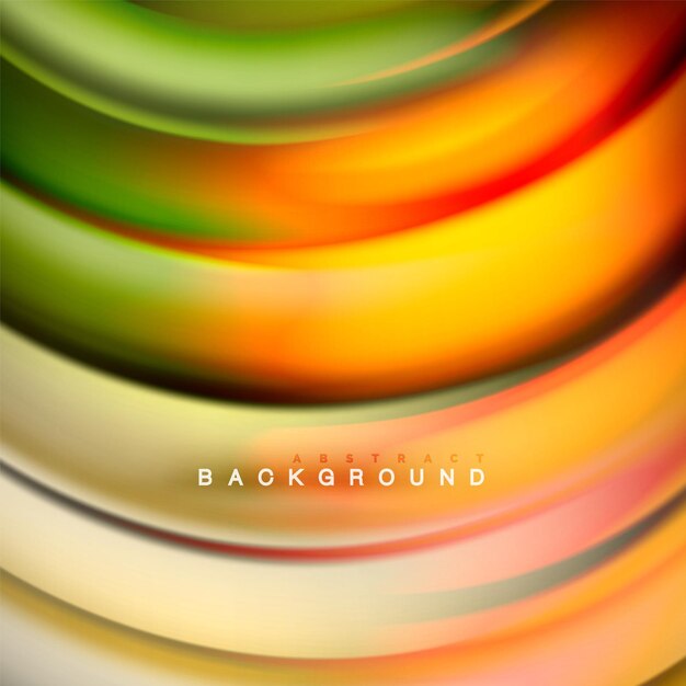 Fondo de onda de color líquido abstracto