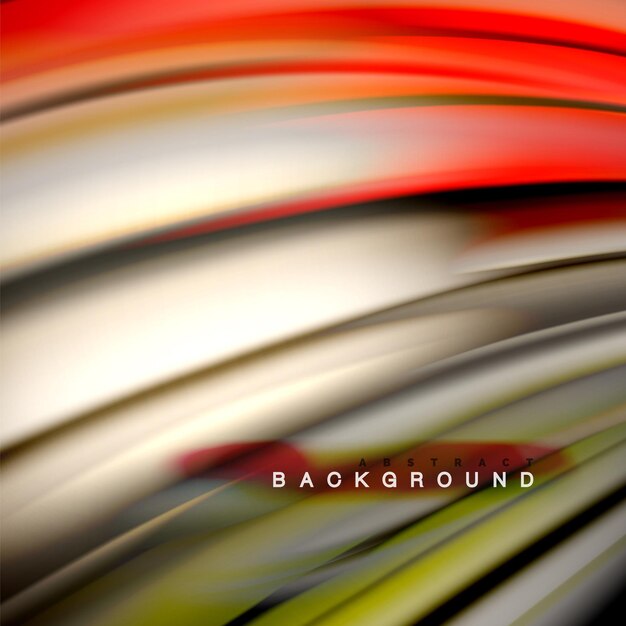 Fondo de onda de color líquido abstracto