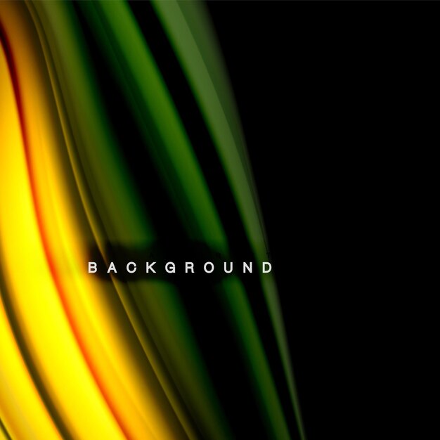 Fondo de onda de color líquido abstracto