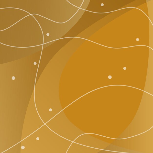 Fondo de onda dorada con diseño de gradiente