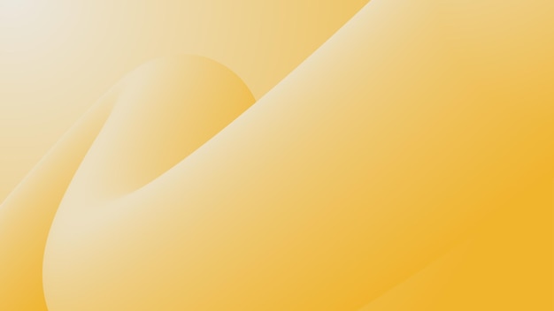 fondo de onda de fluido degradado amarillo forma de flujo 3d
