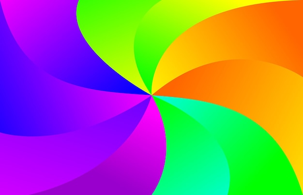 Fondo de onda geométrica colorido