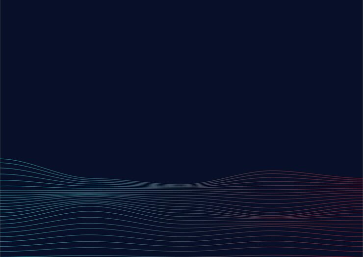 Fondo de onda de línea